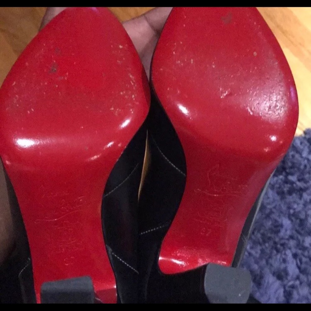 🛑SOLD🛑 Authentic Christian Louboutin Calf Boots - Picture 3 of 6